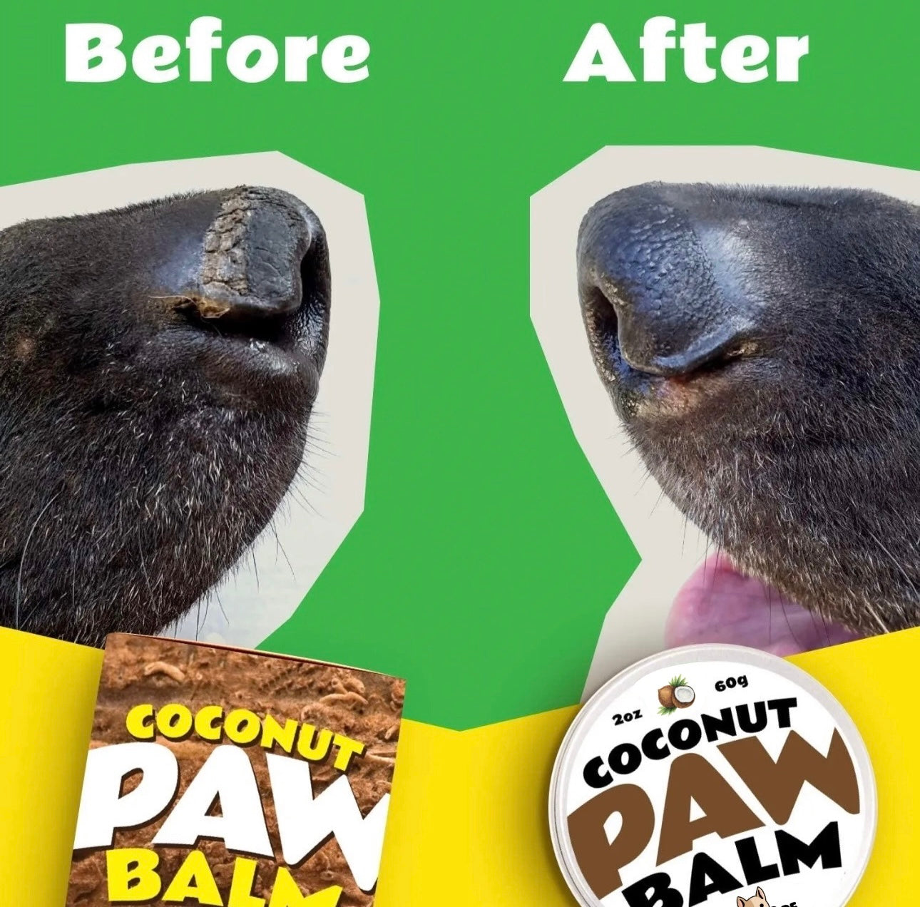 Organic Coconut Paw & Nose Balm